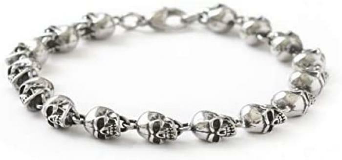 Skull Bracelet for Men Women Punk Fashion Skull Jewelry Gifts For Boys Girls New