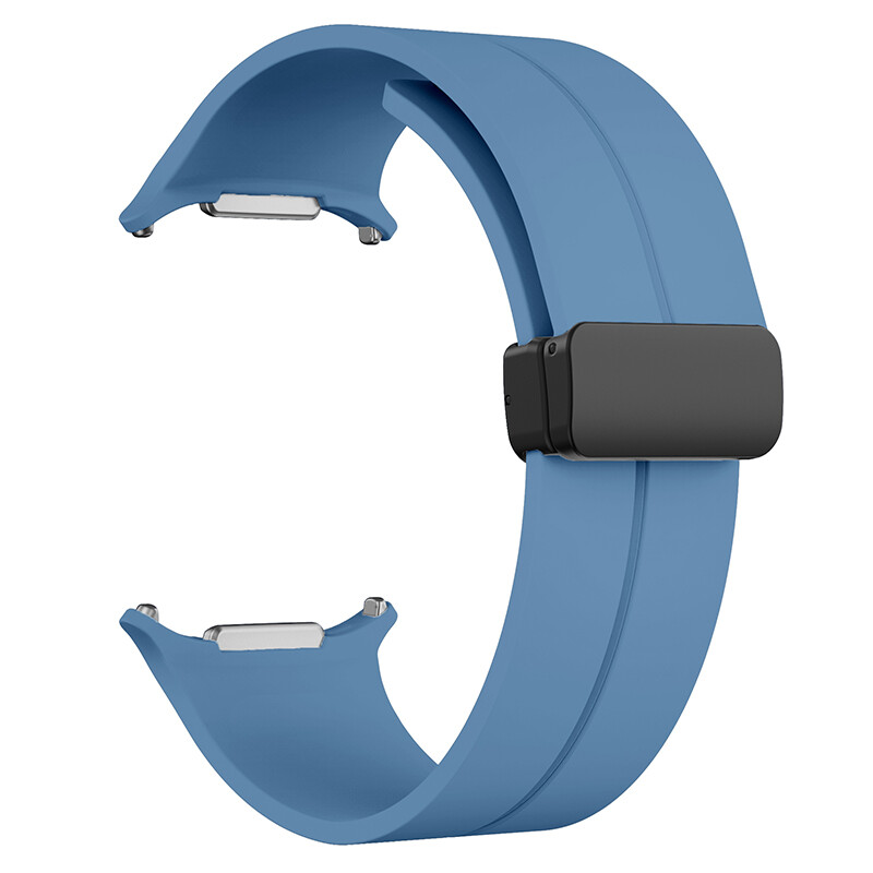Magnetic Buckle Strap For Samsung Galaxy Watch Ultra 47mm Premium Silicone Band