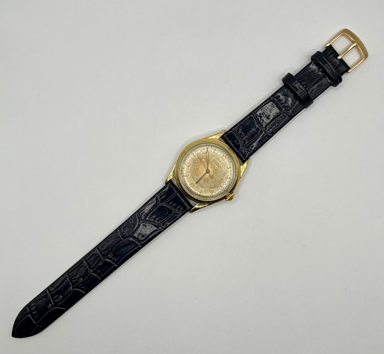 Vintage Juvenia Automatic Watch Gold Plated