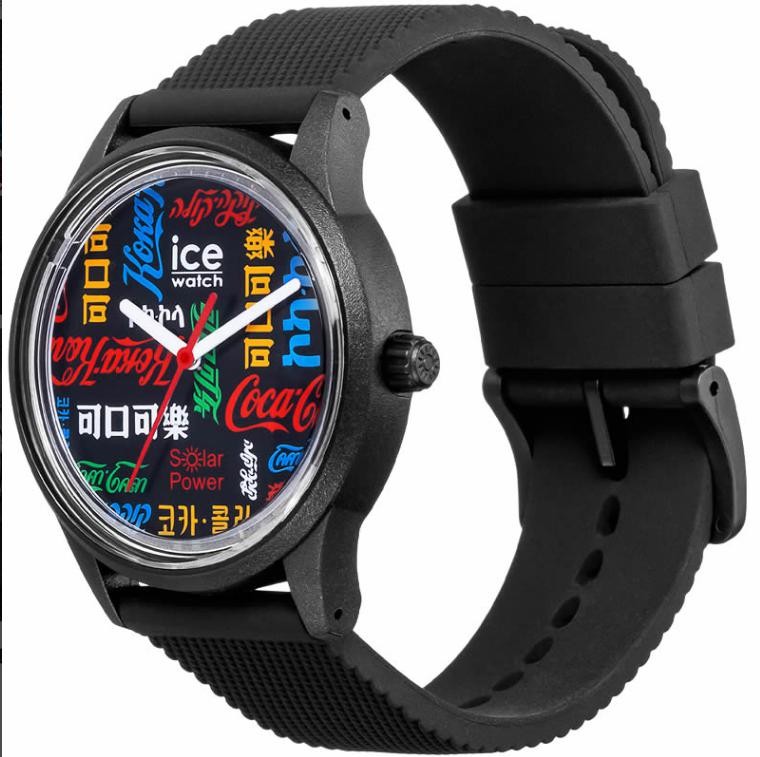 ICE-WATCH Coca-Cola Solar Black Dial Watch ICE-019618 Multilingual Limited Japan