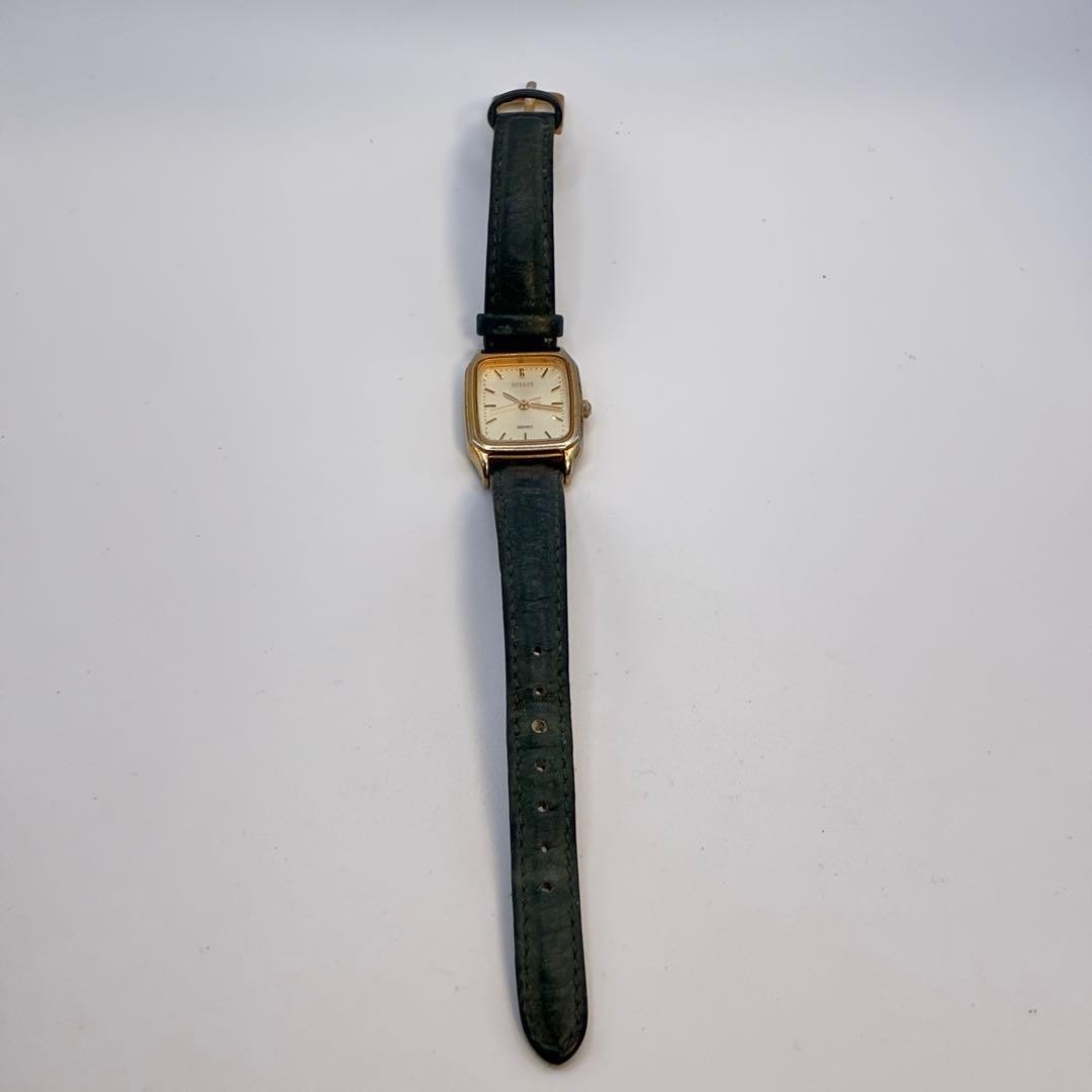 Working ⭐️ SEIKO SPIRIT Quartz Women’s Square Gold Watch