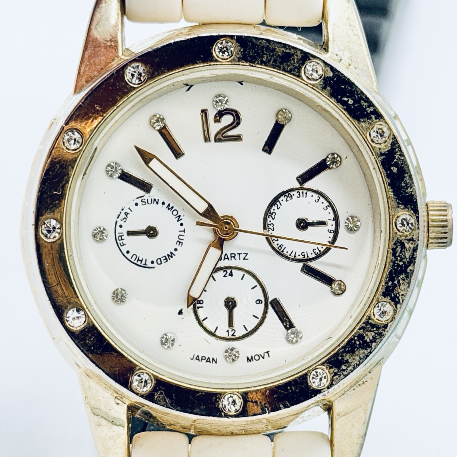 8 Used Untested Assorted Ladies Watch Lot / Bundle