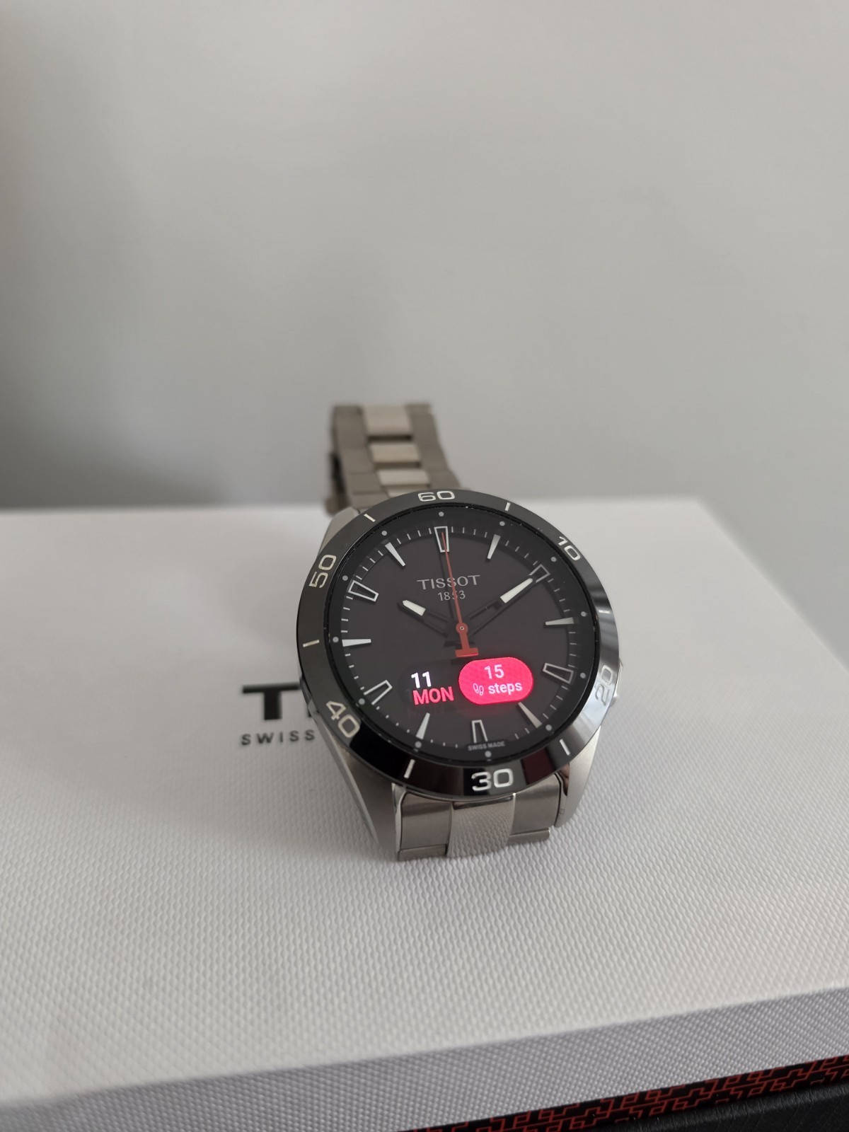 Tissot T-Touch SOLAR Connect Solar 44mm GMT Digital Dial Titanium Men’s Watch