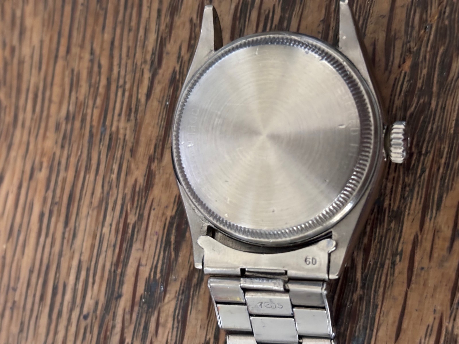 Rolex Big bubbleback Chronometer 1953 Oyster Perpetual 6284 honey comb 7205 Band