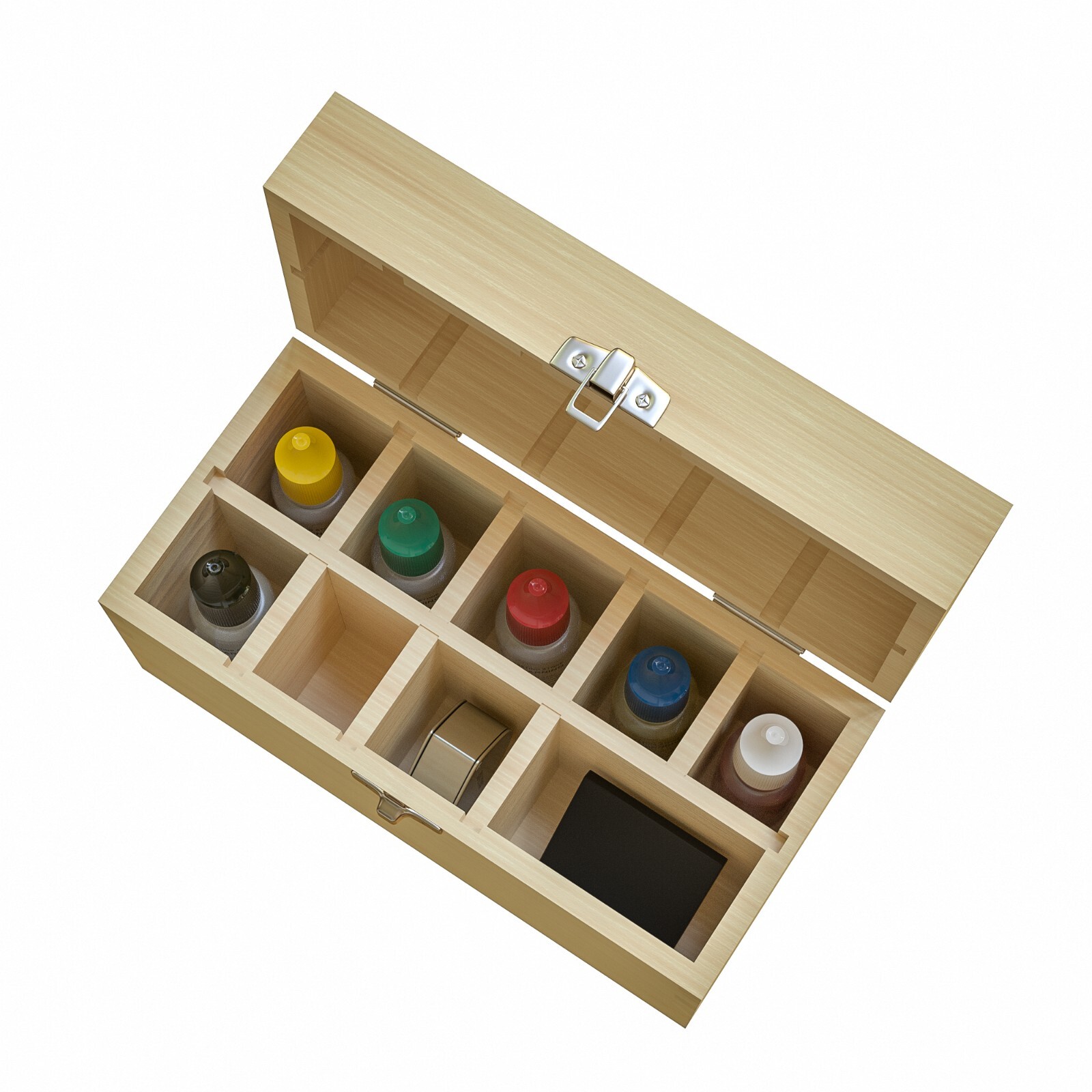 Testing Tester Storage Box for 10k 14k 18k 24K Gold Silver Acid Jewelry Test Kit