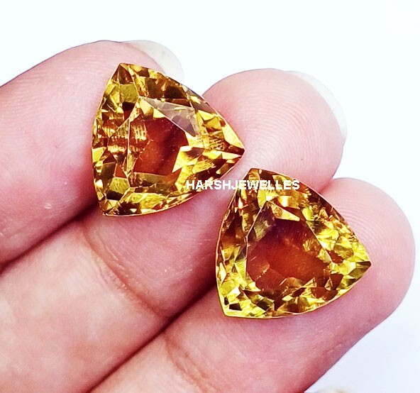 Zultanite Color Change Trillion Cut 18+ Ct Certified Pair Loose Gemstone ~~H124