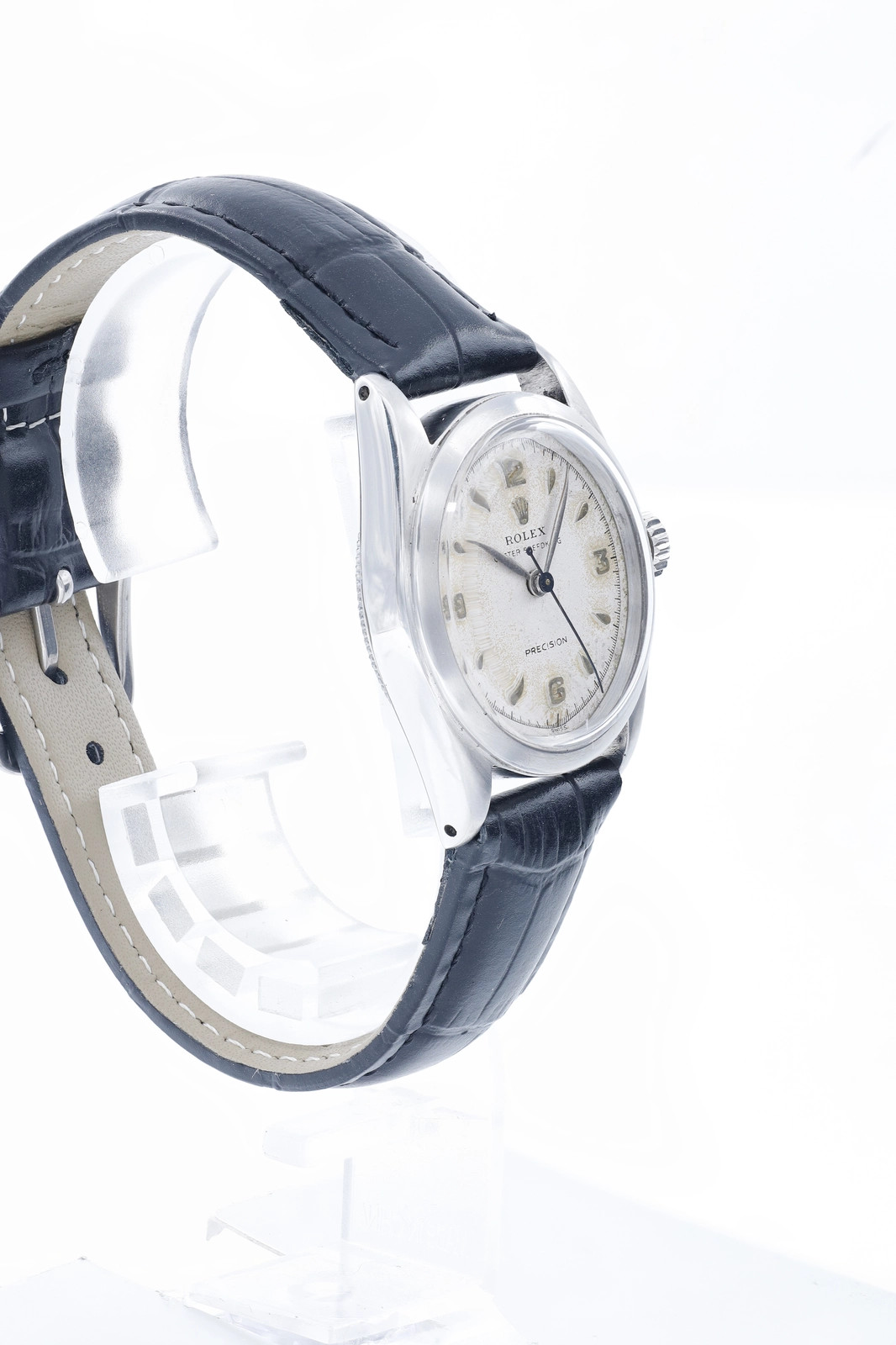 Rolex Oyster White Dial on Leather 6020 1962