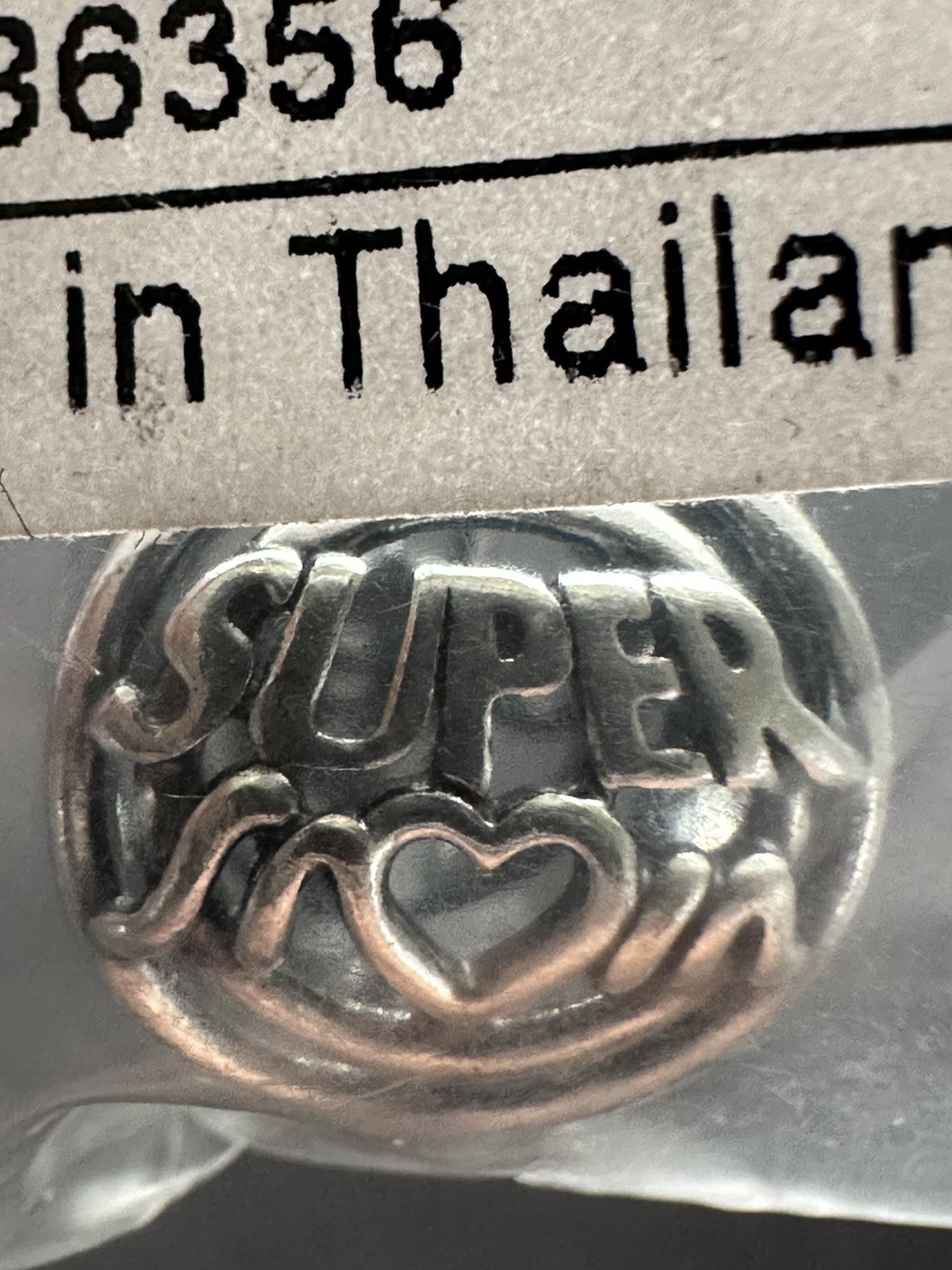 Pandora Super Mom My Hero Openwork Charm #792644C00 * SEALED * RETIRED *
