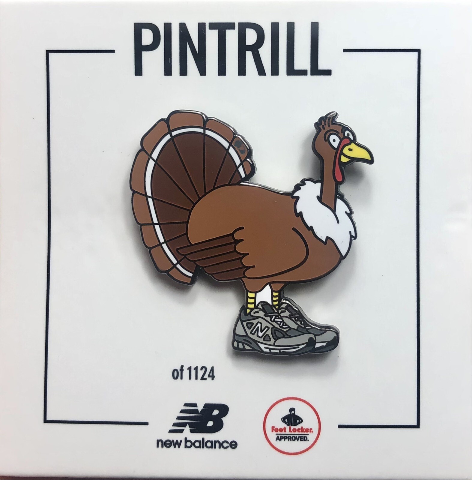 New Balance x Pintrill – Collab Limited Edition “Turkey Run” Pin Collectors Item