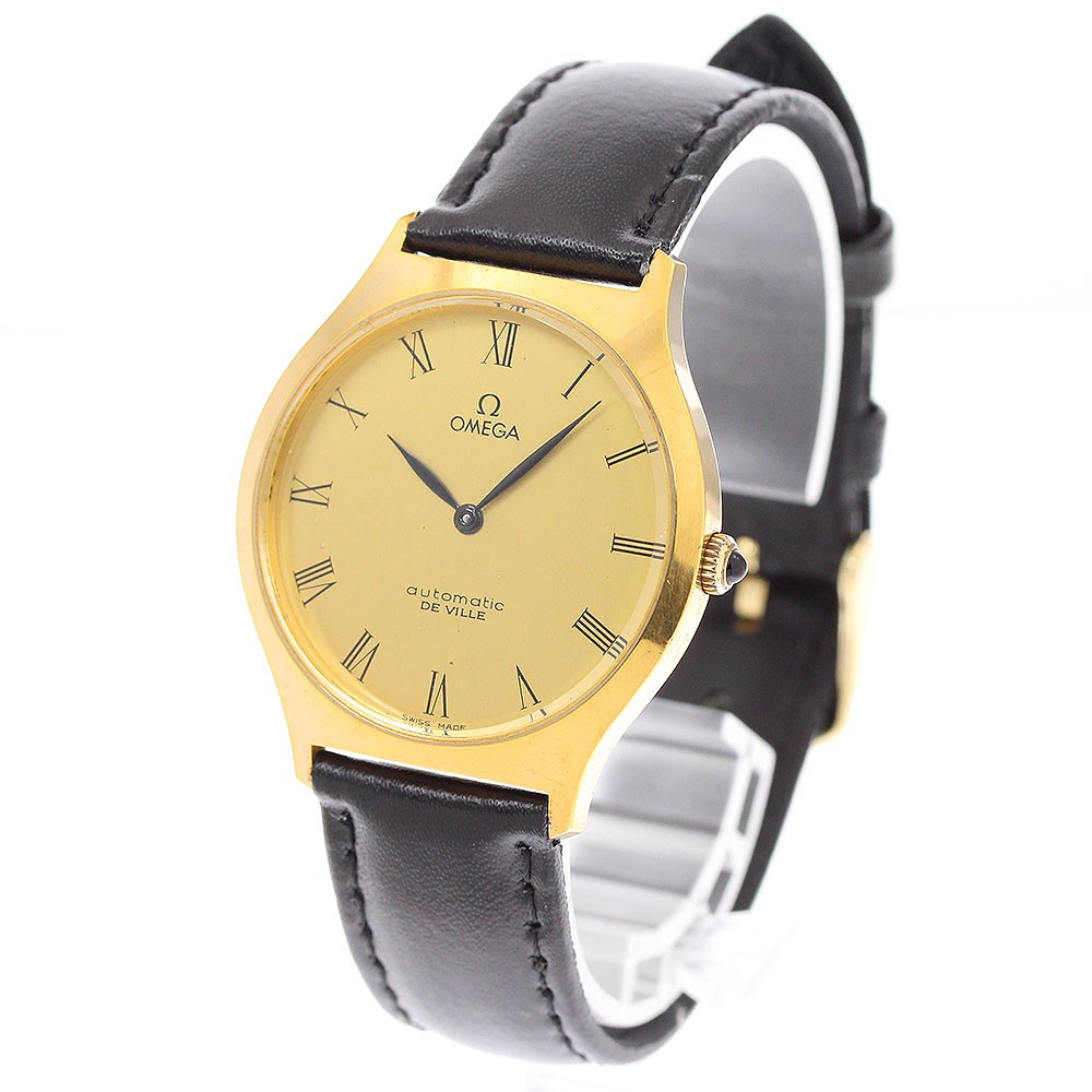 OMEGA De Ville MD151.796 cal.712 Gold Dial Automatic Men’s Watch_938713