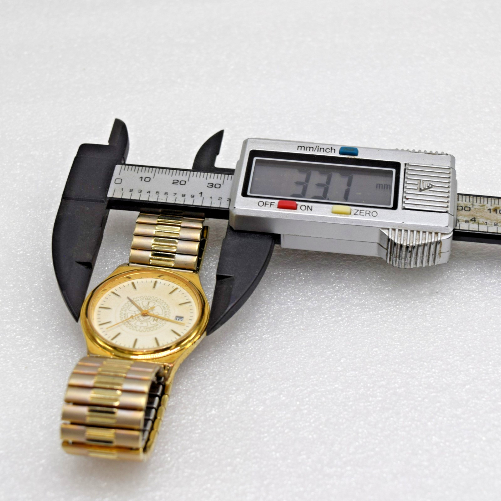 Collectible Early 90s Vintage IAMAW Union American Time Men’s Watch–New Battery