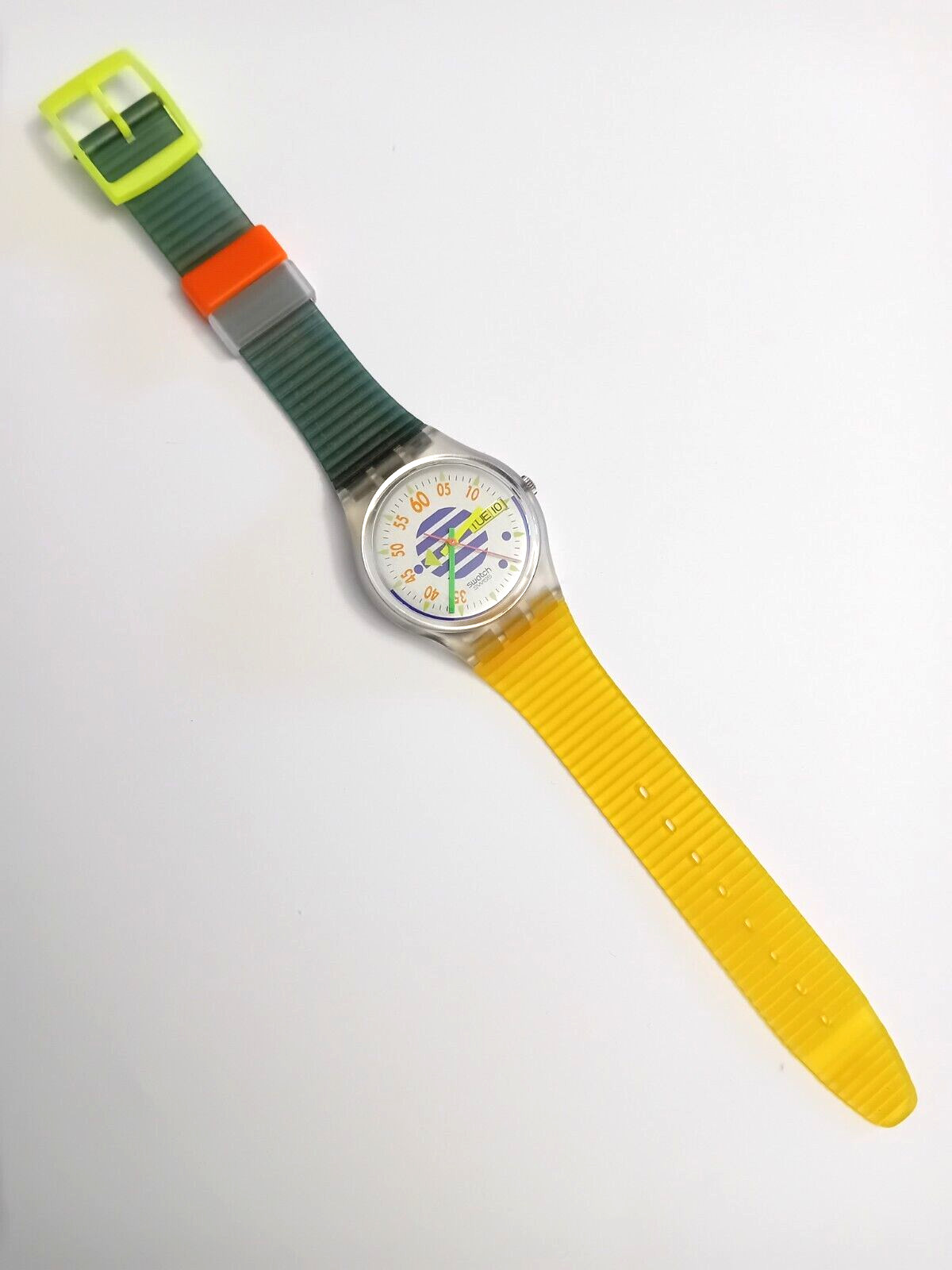 Swatch Gent New High Pressure GK701 1992 Vintage Wrist Watch 90s NOS