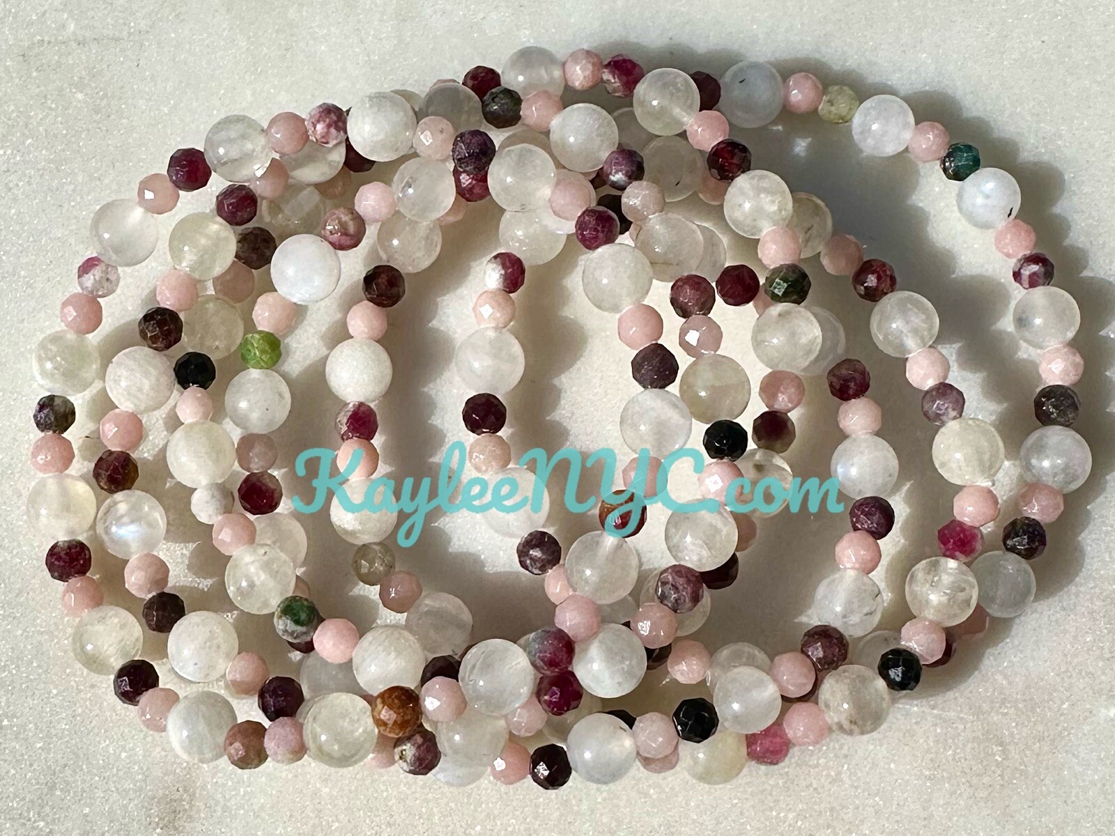 Wholesale Lot 6 Pcs Natural Crystal Libra Zodiac Stretch Bracelet Healing
