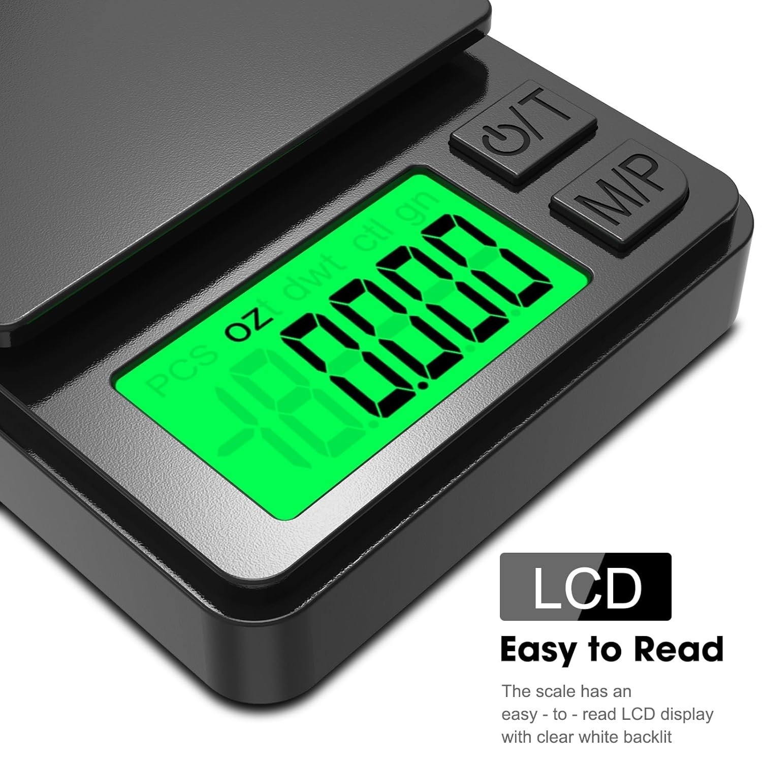 Pocket Scale 1000g x 0.01g Precision Gram Scale, Small Digital Scale Grams Ounce