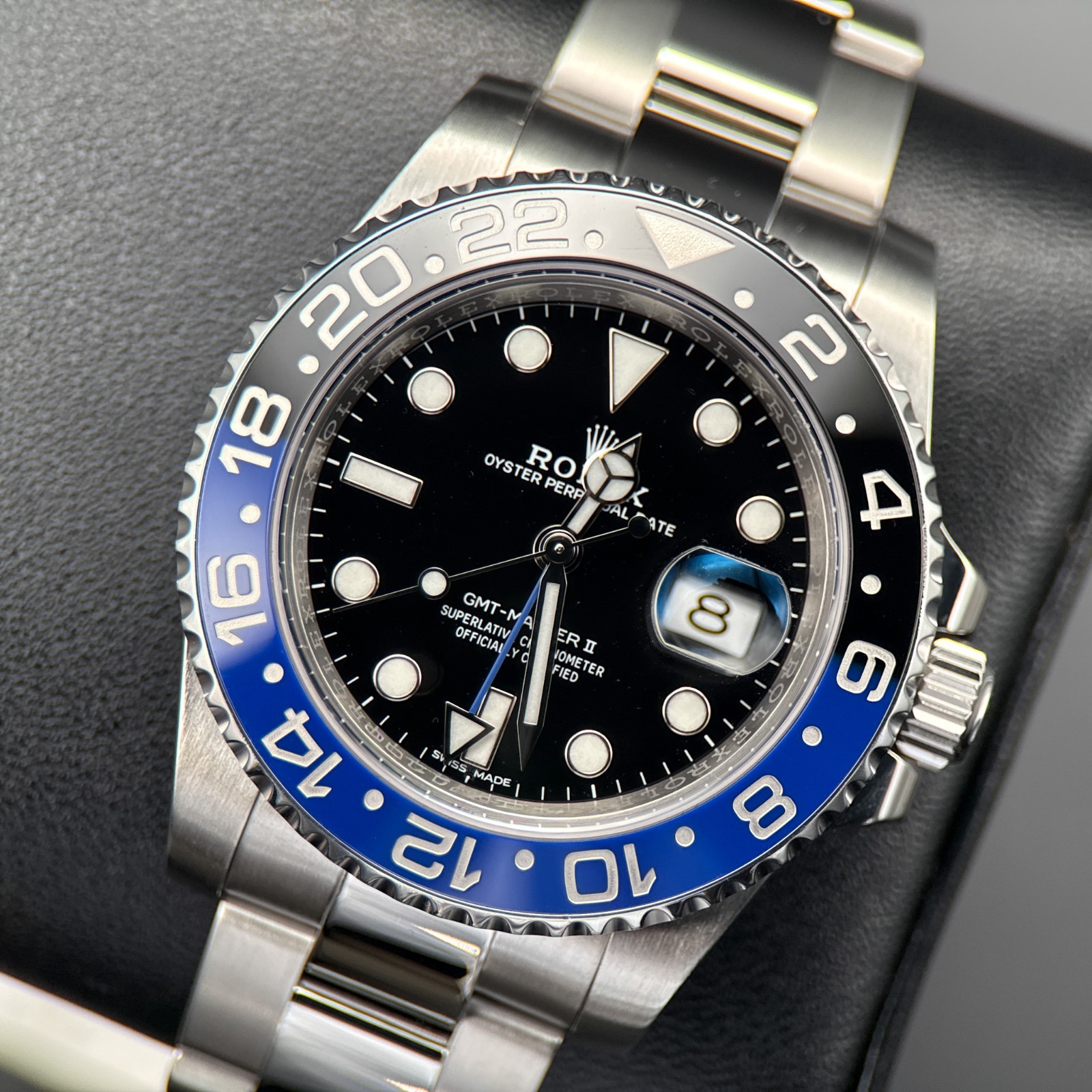 Rolex GMT-Master II 116710BLNR Batman Black Dial 40mm Automatic Watch