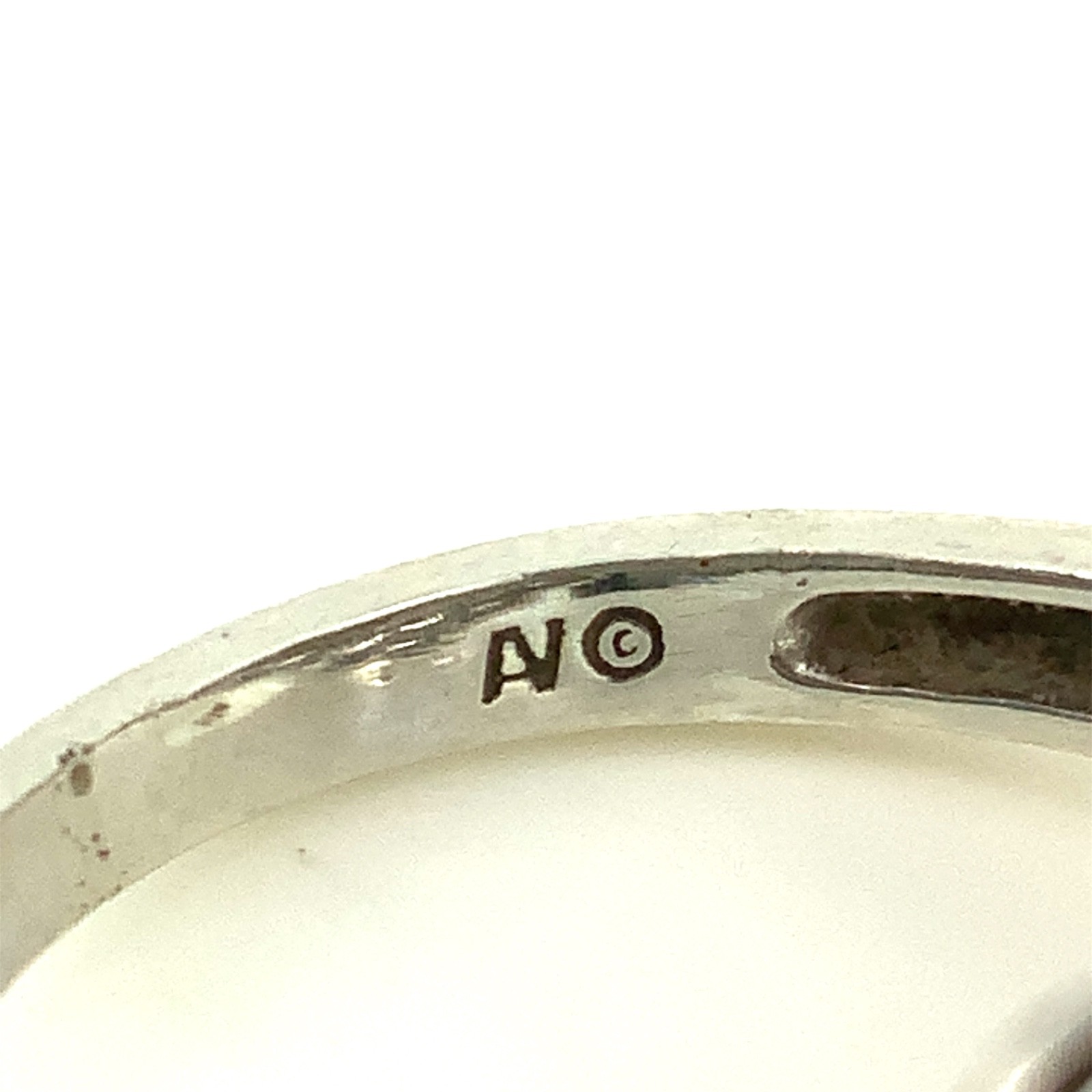 Adrienne Vittadini Mabé Pearl, Diamond, 14K YG, Sterling Silver Ring Sz. 4.75