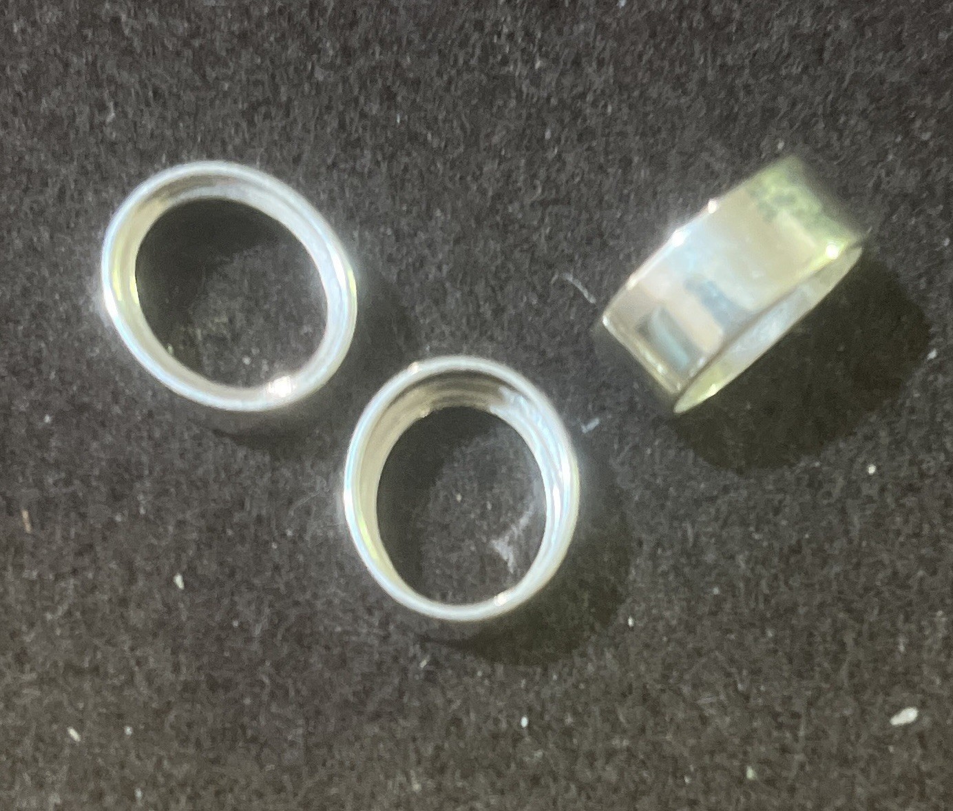 12x10mm Oval Tube Setting Cast Sterling Silver Step Bezel Cup 10×12
