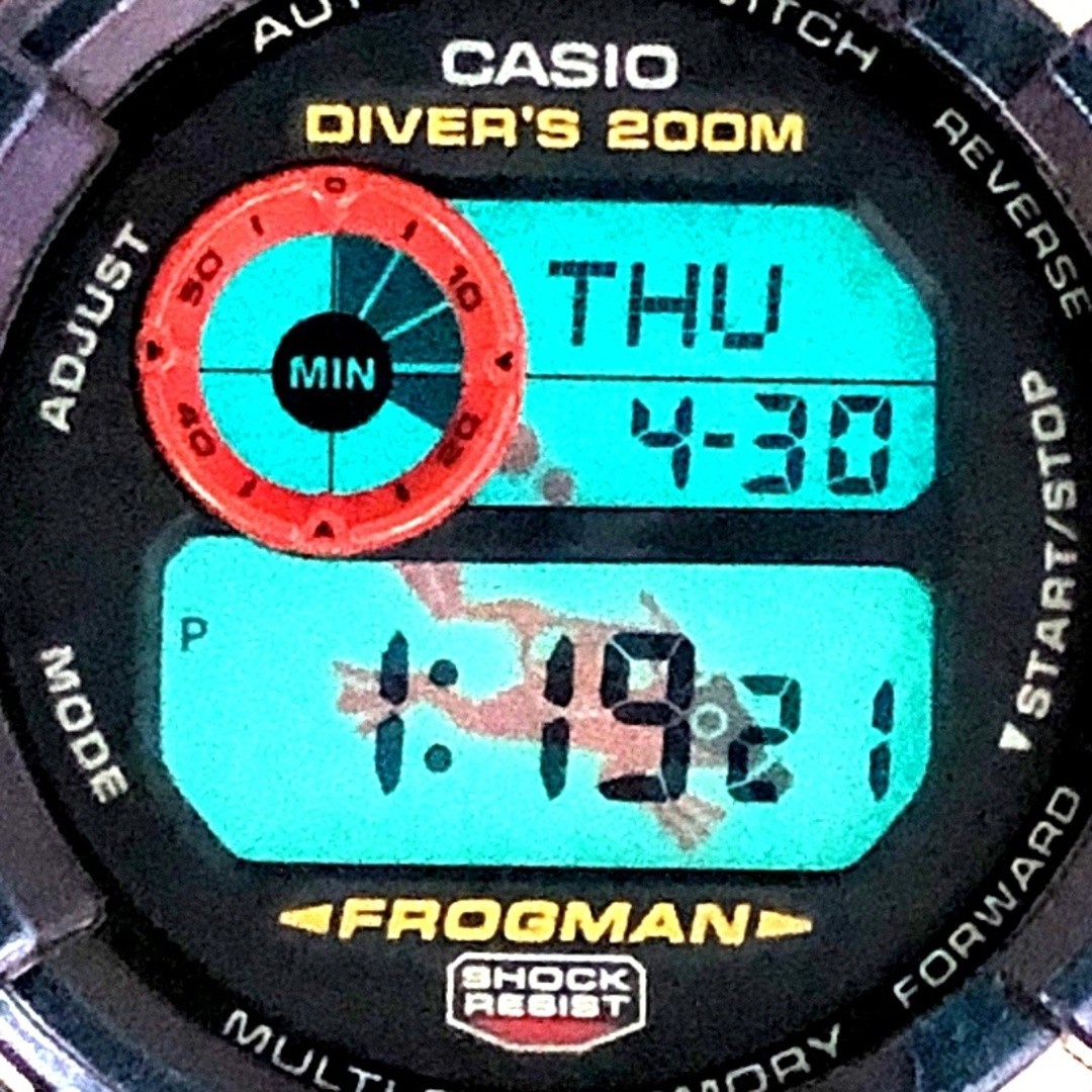 G-Shock GW 201 6 FROGMAN Frogman Poison Dart Frog Majora Color Tough Solar Polar