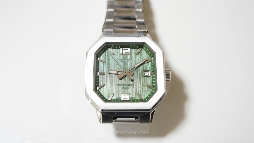 CASIO MTP B195D 3A Green Watch