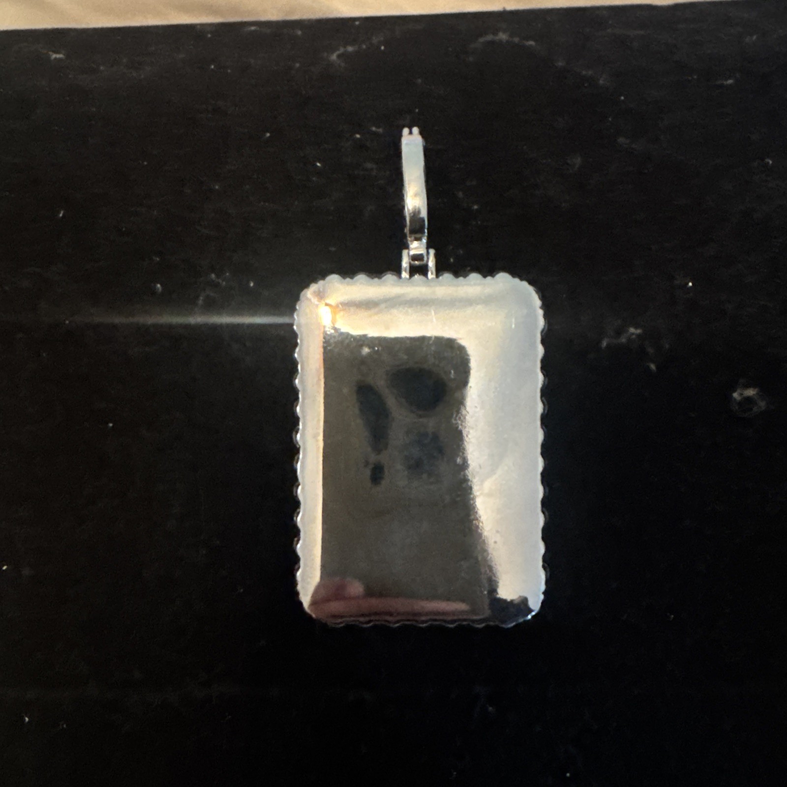Silver Plated Picture Pendant