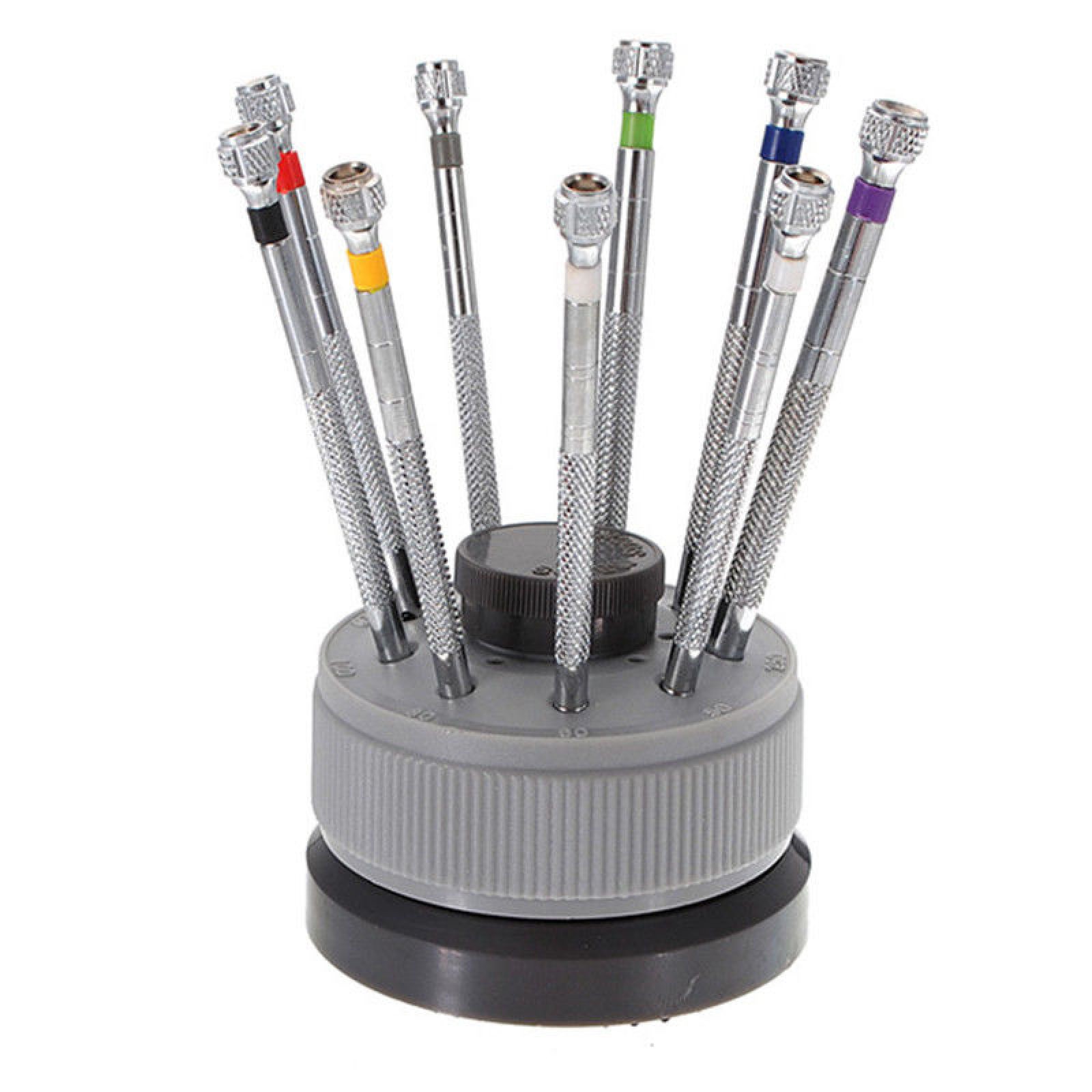 9Pack Metal Plastic Precision Screwdriver Watch Slotted Flat Blade Watchmaker