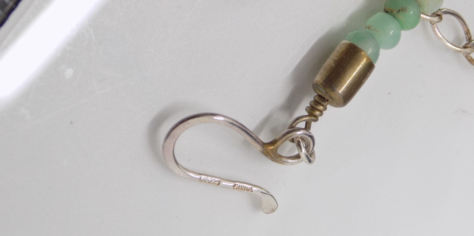 DTR Mine Finds By Jay King Mint Green Chrysoprase 925 Sterling graduated Necklac