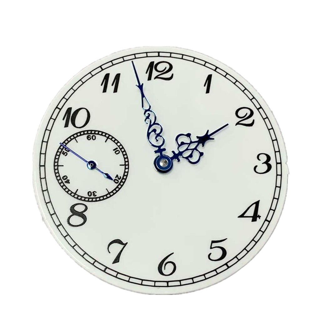 37mm Blue Watch Hands Watch Dial Rplacement for ETA6497 ST3600 Watch Movement
