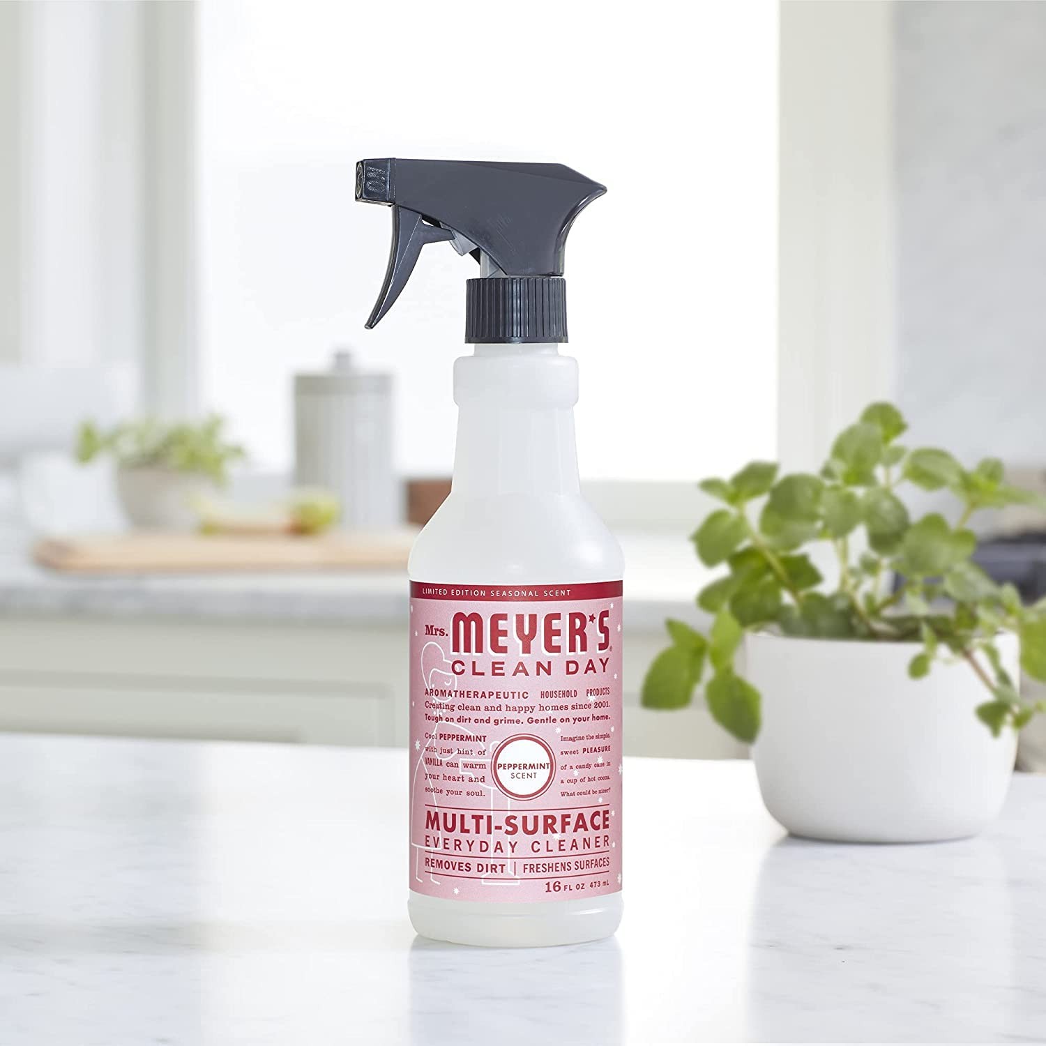 Mrs. MEYER’S Clean Day Multi-Surface Cleaner, 16 Fl Oz (Pack of 2), …