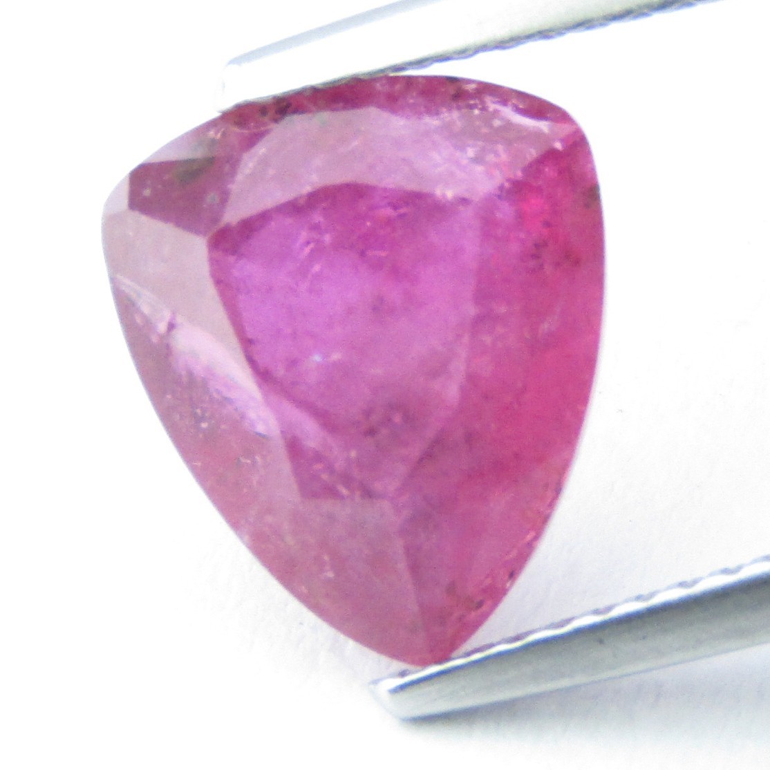 3.38Cts Beautiful Collection Natural Rubilite Tourmaline Long Trillian Cut