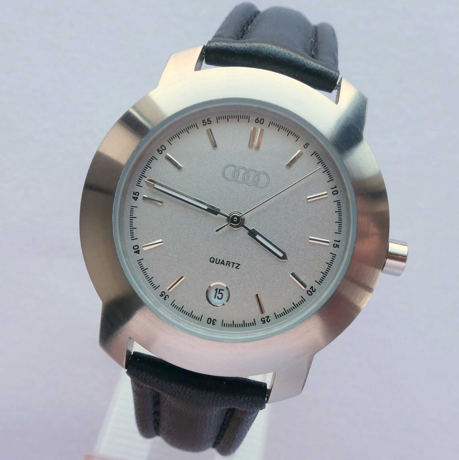 Audi Classic Driver Sport Retro Line Racing Car Accessory Made in Germany Watch