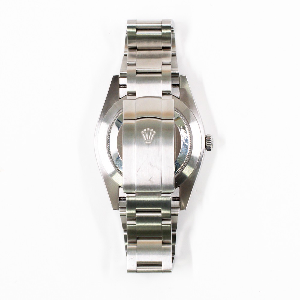 Rolex Oyster Perpetual 41 124300 Green Dial Stainless Steel Watch Box Papers