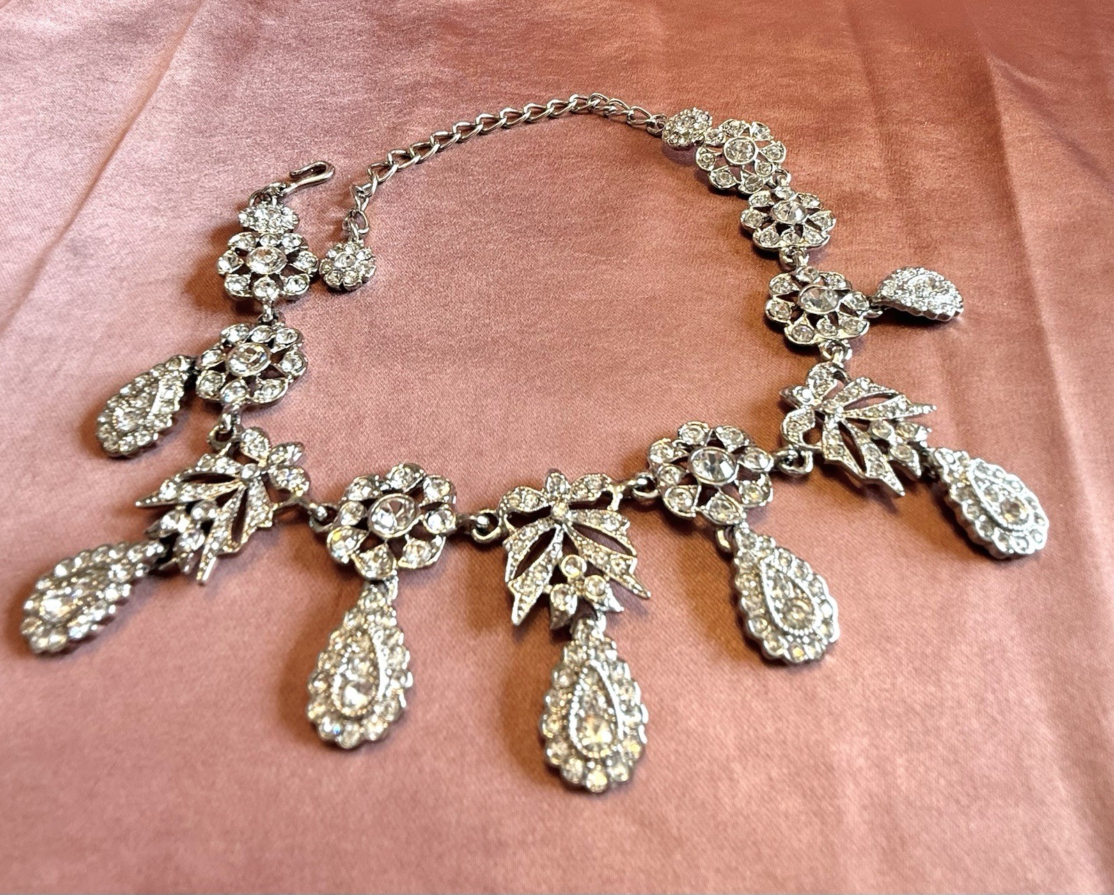 KJL Let Them Eat Cake Full Necklace Marie Antoinette Liz Taylor Kenneth Jay Lane