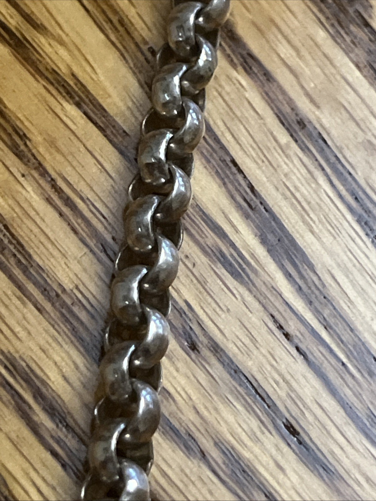 Sterling Heavy Gucci Style Link 17 1/2 Inches Chain