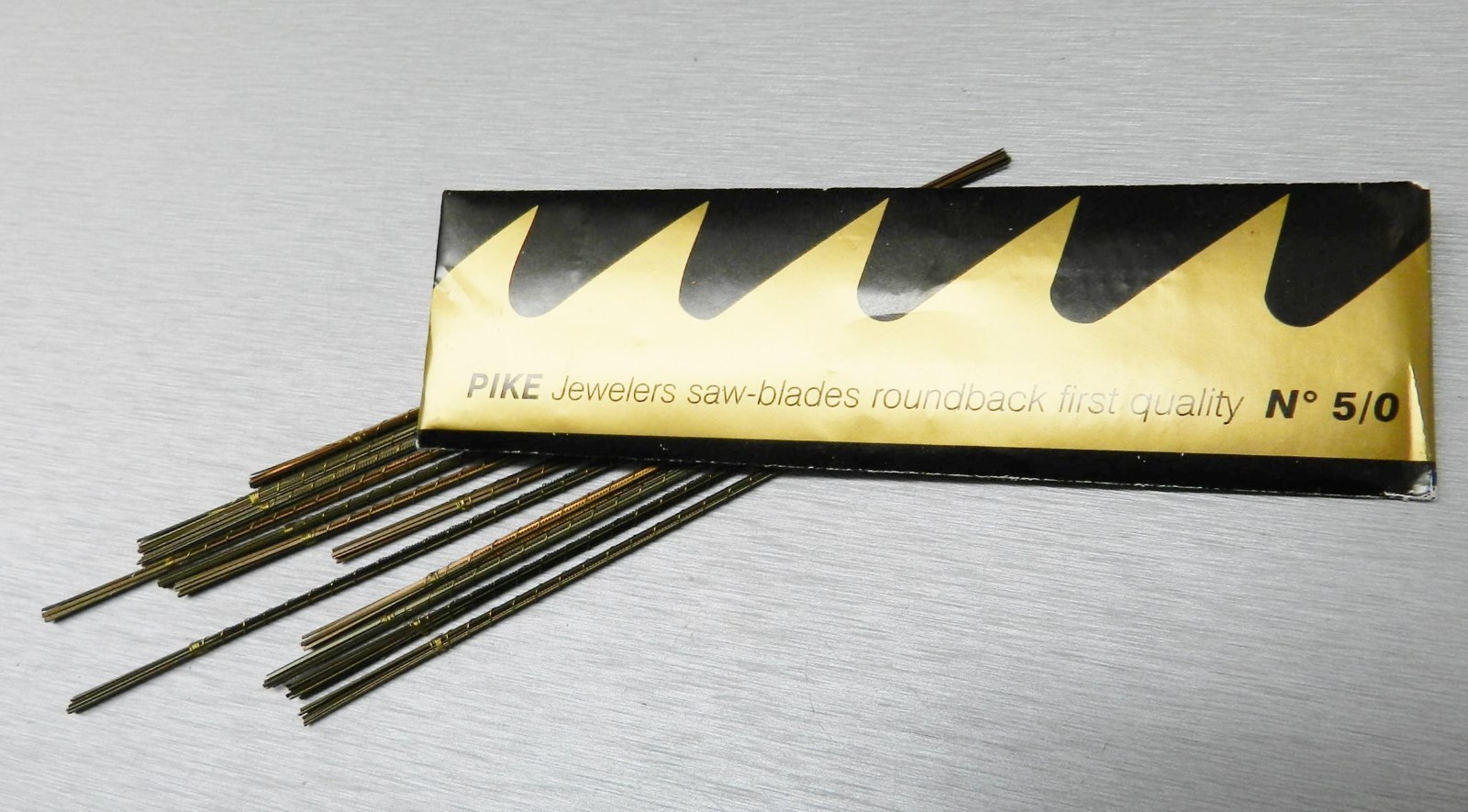 Jewelers Saws Blades Pike # 5/0 Swiss Made Grobet Jewelry Making Saw Blade 144pc