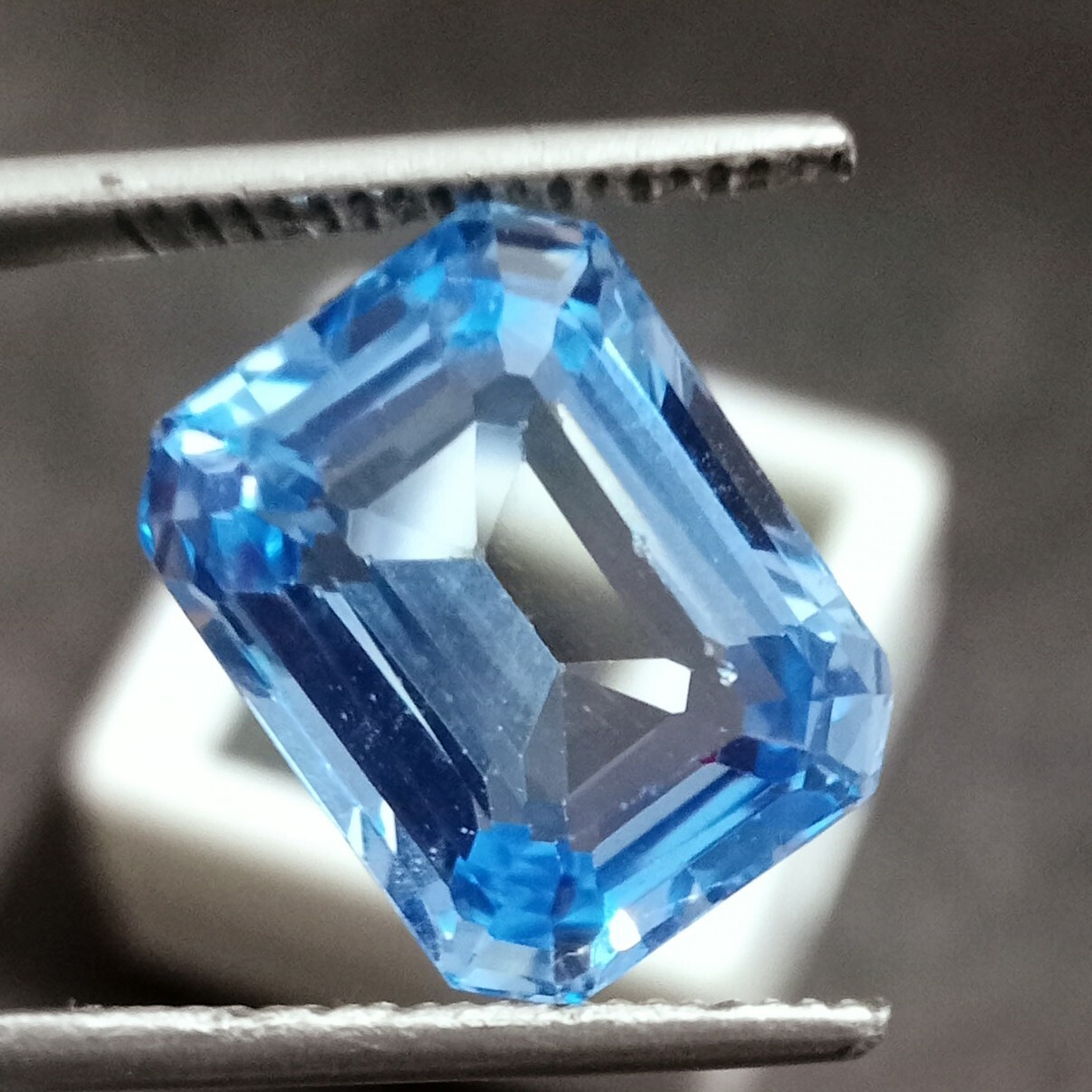 Awesome Blue Aquamarine Emerald Cut 9-11 Ct Natural Loose Gemstone EGL Certified