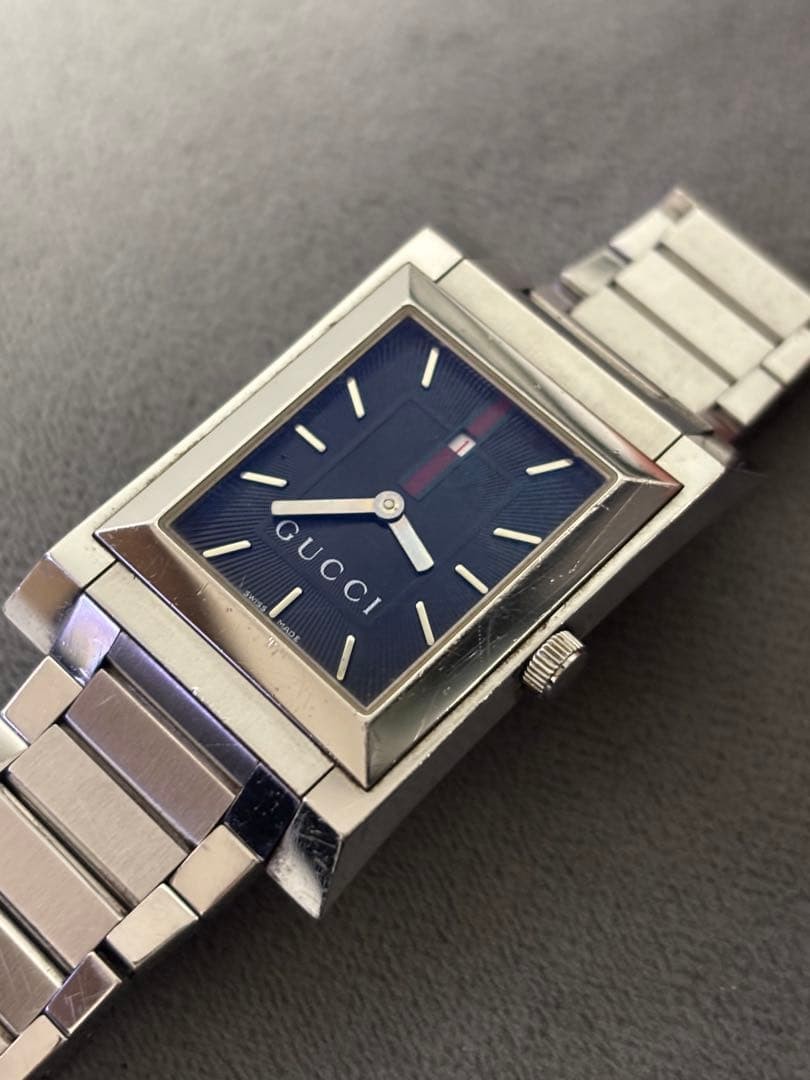 Battery Replaced Rare Working GUCCI Gucci 111 Square Face