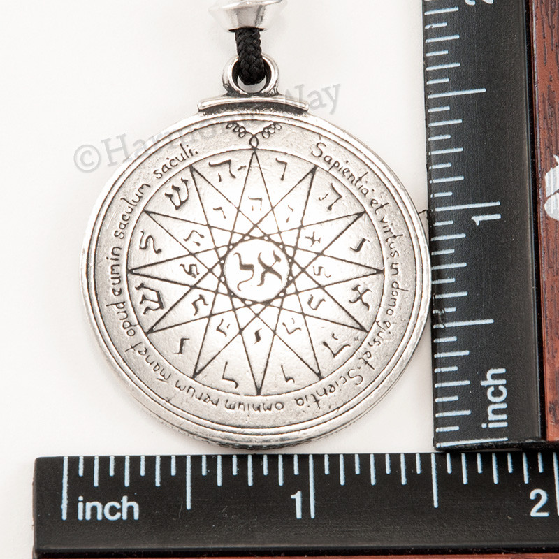 TALISMAN of MERCURY PENTACLE Solomon Seal of Magic Pendant Amulet Necklace