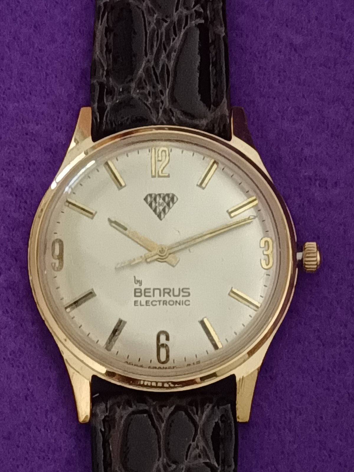 Benrus 60 by Benrus Electronic 11 Jewel Manual Wind, France Series 9021