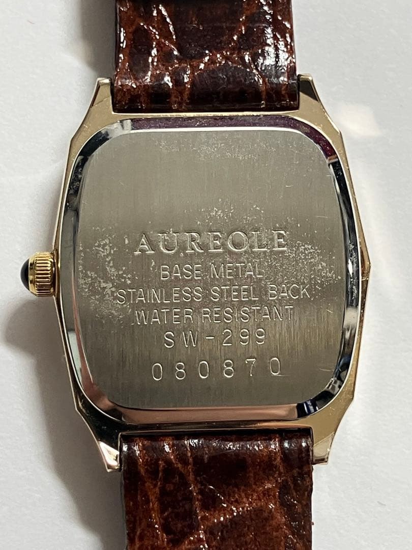 AUREOL Watch (Quartz) Brown Leather