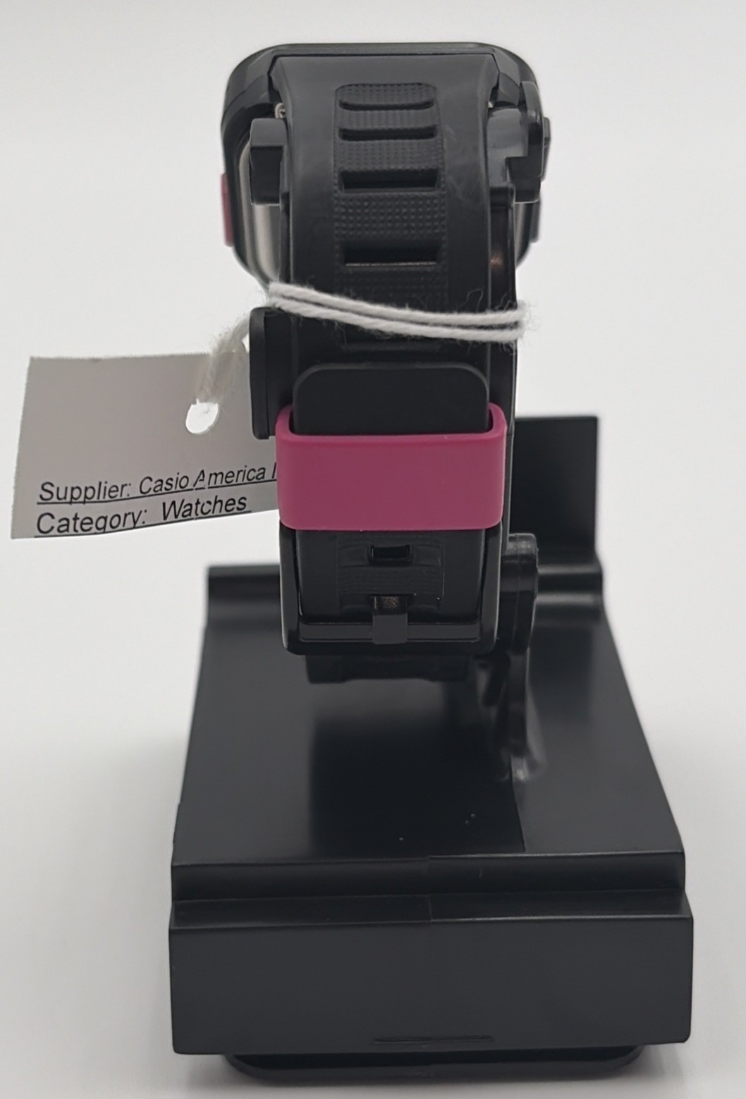 Casio Digital Watch SDB100-1b Black and Pink Quartz Women’s 2001