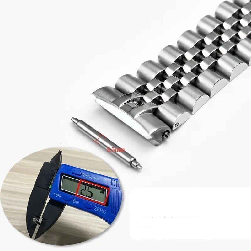 22mm Stainless Steel Watch Band Strap For Seiko Abalone SRPA21 SRP777 Bracelet