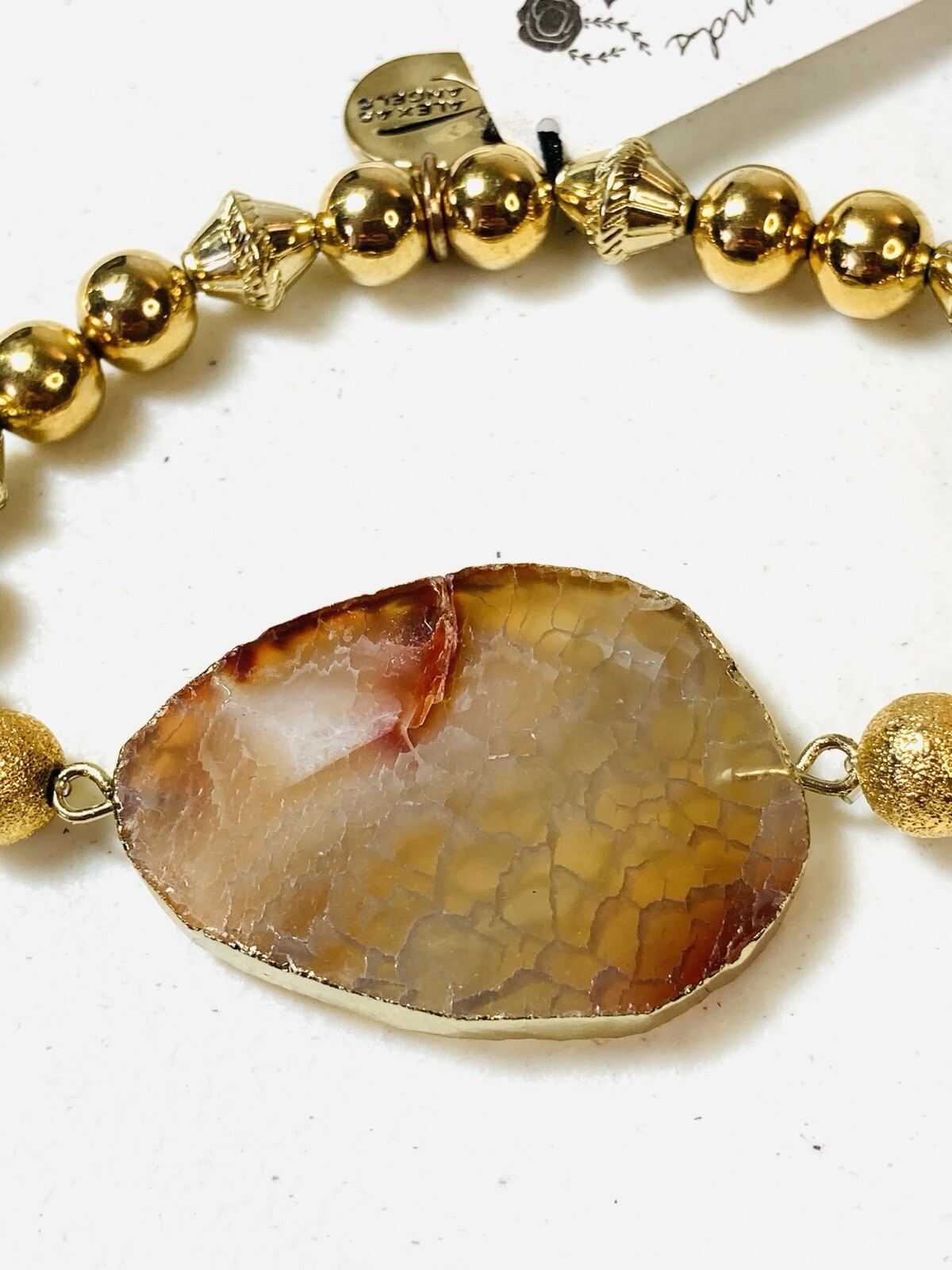 Alexa’s Angels – Emma Rose Stone & Bead Stretch Bracelet