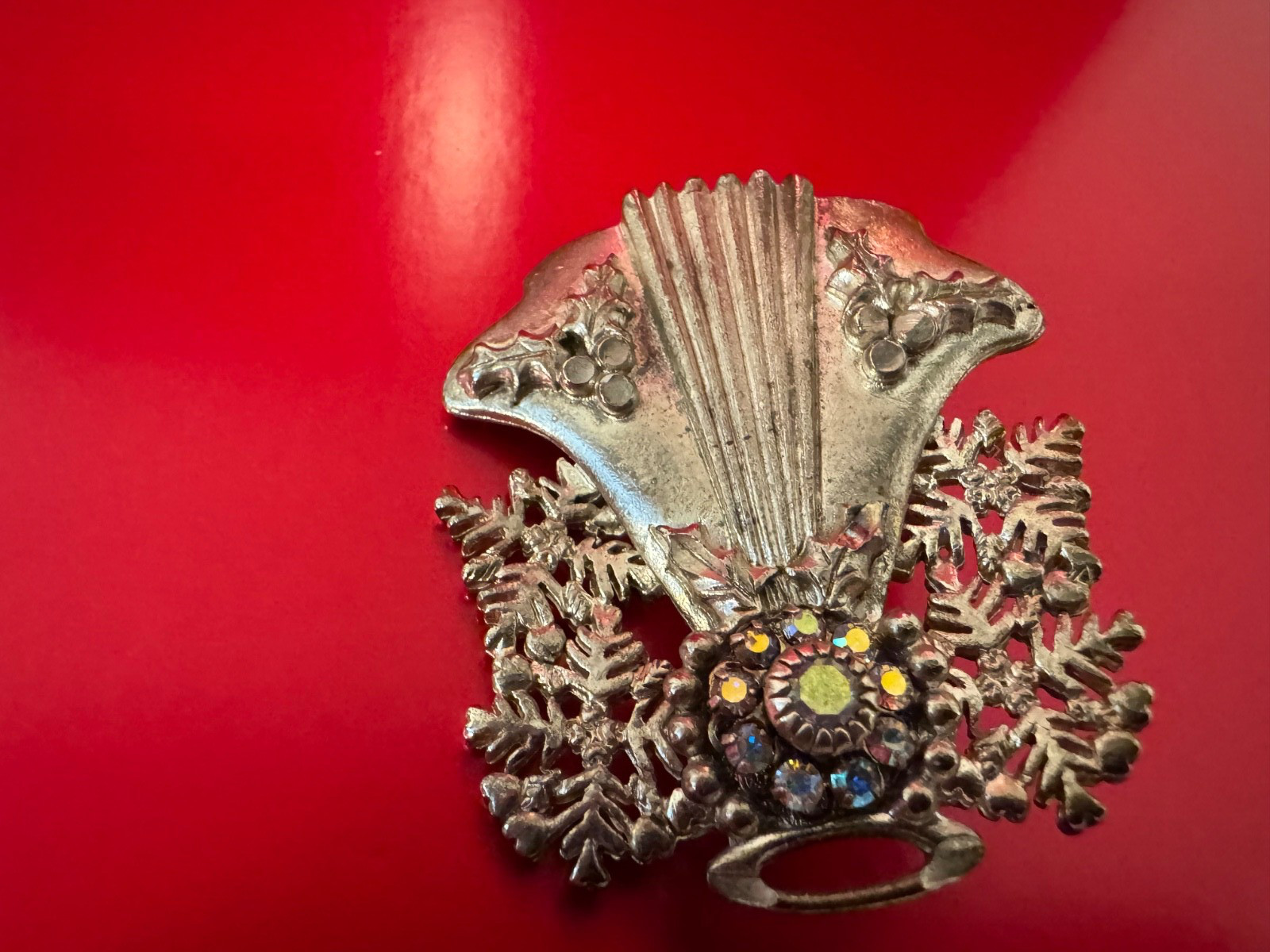 Vintage Jane Davis Limited Edition Signed Angel Brooch Pin