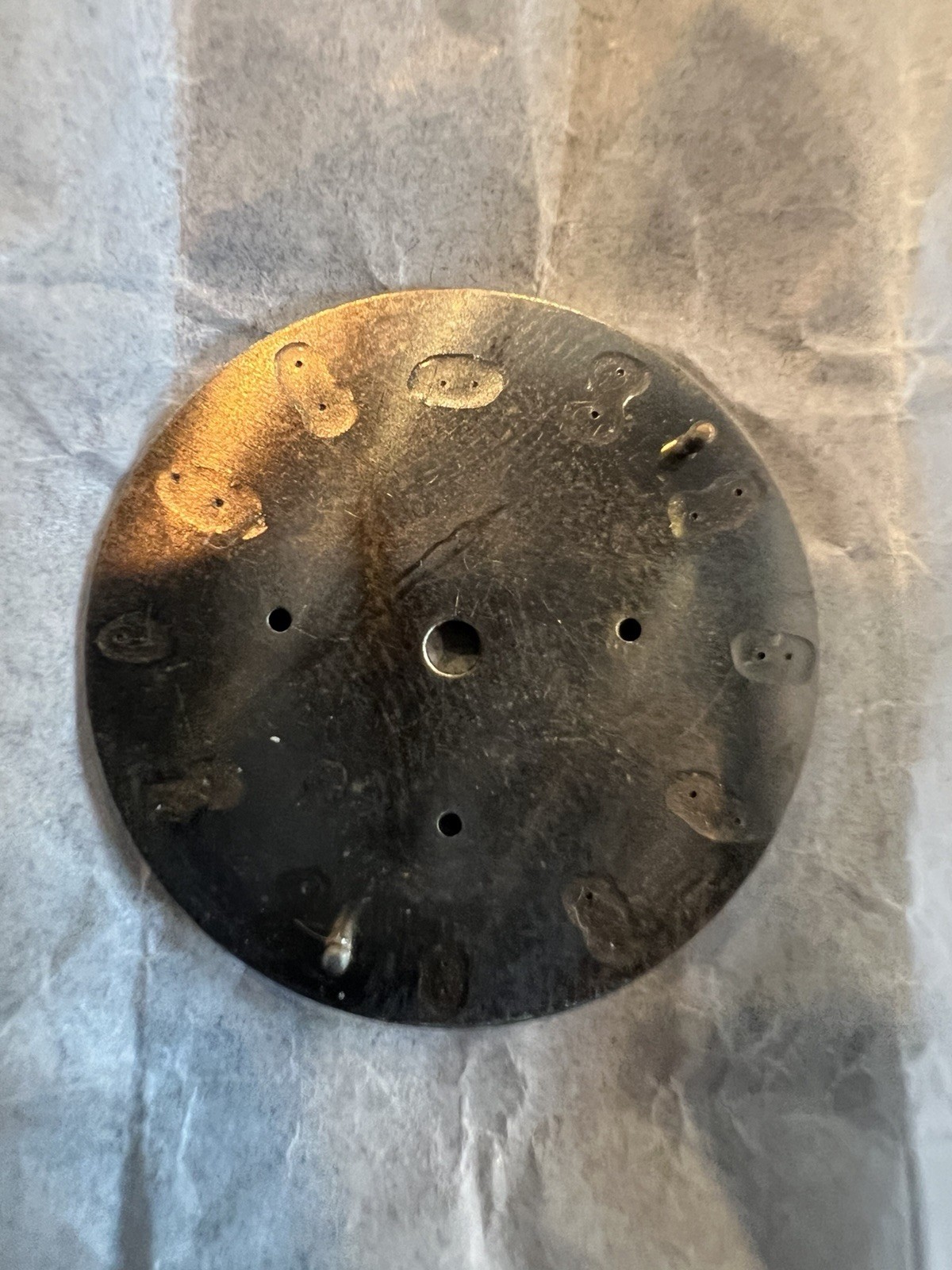 Rolex Daytona Dial Silver Meteorite w/ Black Subdials Non-Numeric Hour Marks.