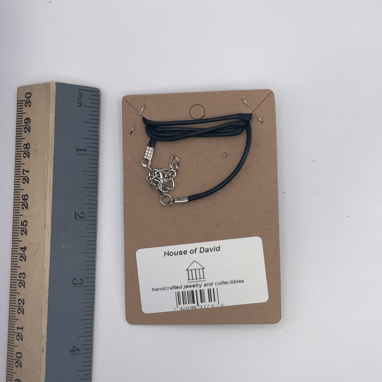 House Of David Handmade Cross Necklace Crystal Ice