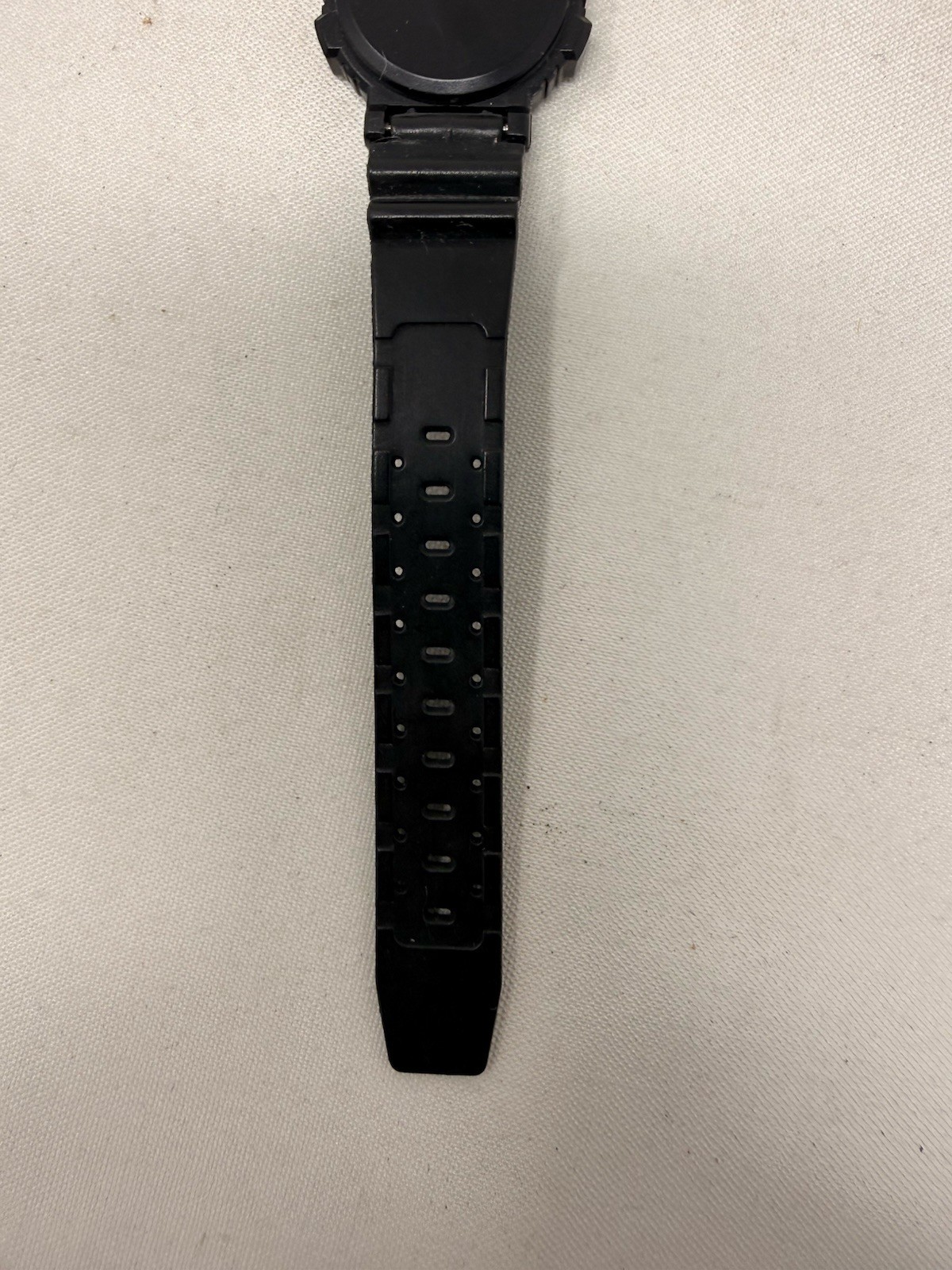 Vtg Success Quartz Digital Sports Watch Black Resin Strap Retro New Battery