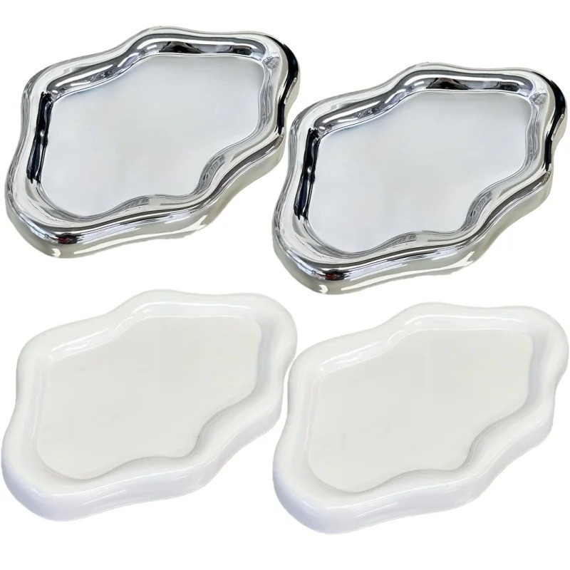 Cloud-Shaped Jewelry Tray Decorative Plate for Rings Earrings Bracelets & Neckla
