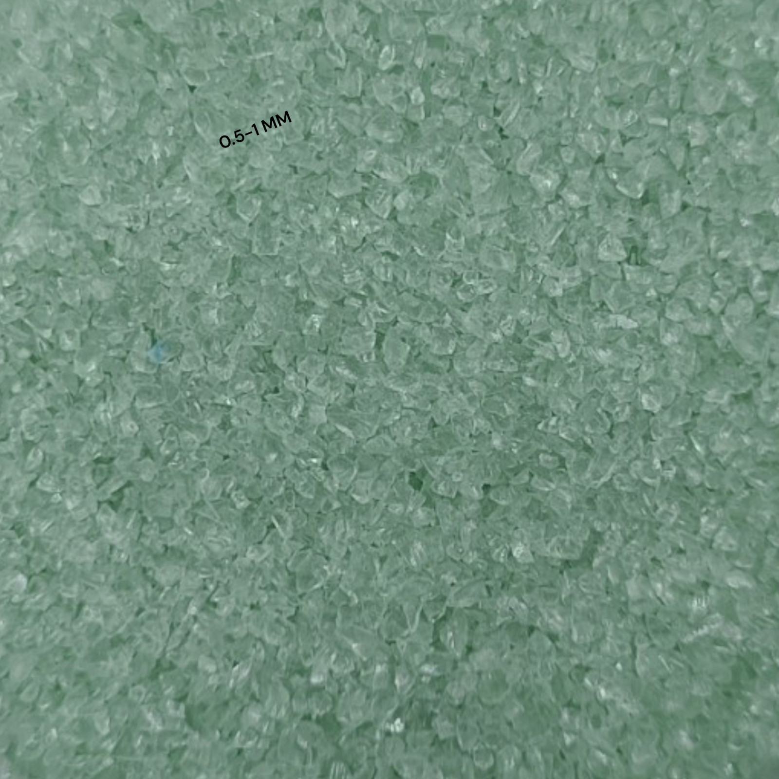 Crushed Opaque Blue Hydro Quartz Crushed Gemstone Coarse All Size For Inlays