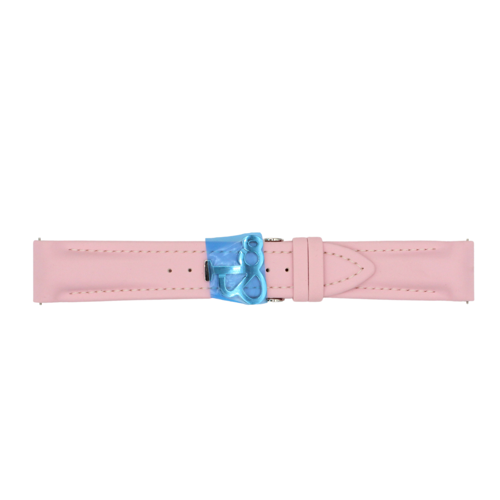 JACOB & CO AUTHENTIC PINK POLY 22MM WATCH BAND W. BUCKLE FITS 47MM WATCH SHORT