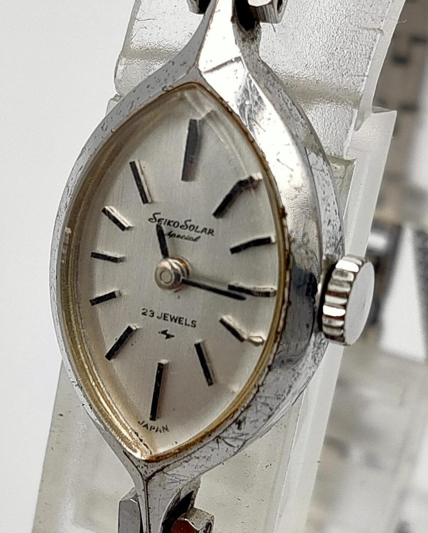 NEEDS SERVICE Seiko Solar Special 1040-7041 23 Jewels Manual Wind Watch | Japan